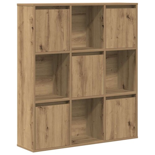Regal za knjige boja hrasta 89x24x101,5 cm konstruirano drvo - NOVO