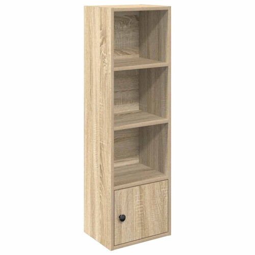 Regal za knjige boja hrasta 31x24x102 cm od konstruiranog drva - NOVO