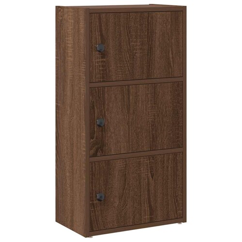 Regal za knjige boja hrasta 40x24x77 cm konstruirano drvo - NOVO