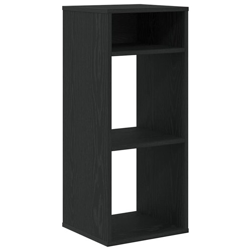 Ormarić za knjige crni 34x31x80 cm od konstruiranog drva - NOVO