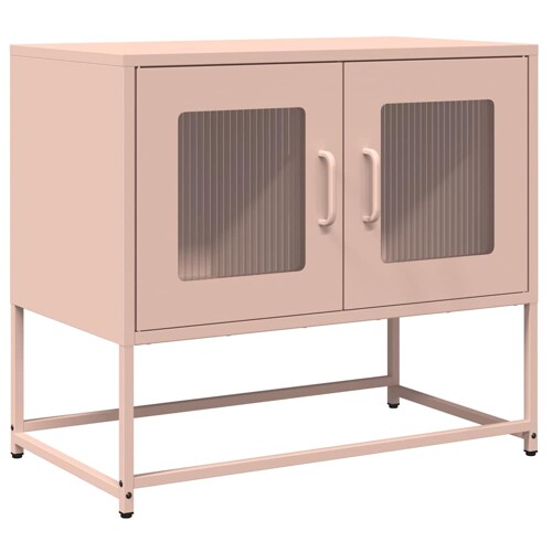 TV ormarić ružičasti 68x39x60,5 cm hladno valjani čelik - NOVO