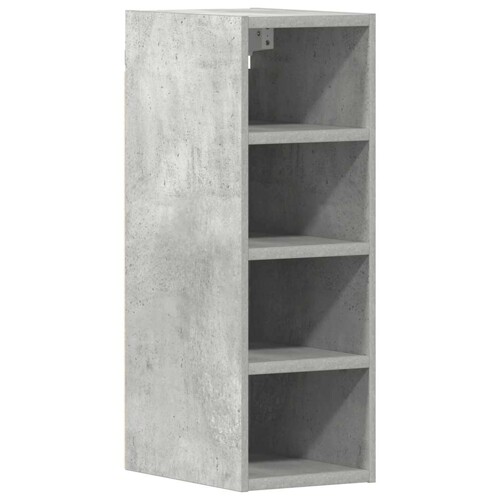 Viseći ormarić beton sivi 20x29,5x60 cm konstruirano drvo - NOVO