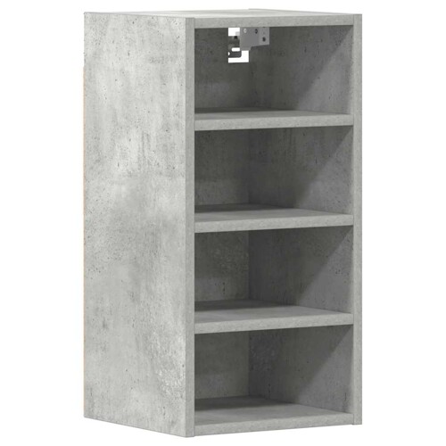 Viseći ormarić beton sivi 30x29,5x60 cm izrađeno drvo - NOVO