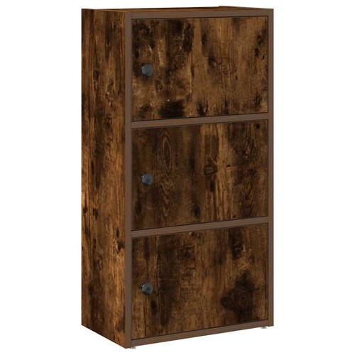 Regal za knjige boja hrasta 40x24x77 cm od konstruiranog drva - NOVO