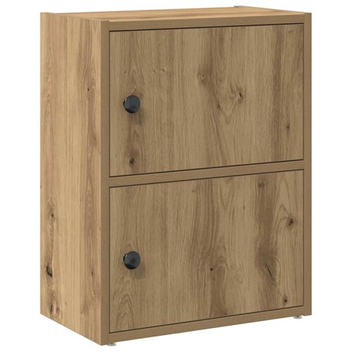 Regal za knjige boja hrasta 40x24x52 cm konstruirano drvo - NOVO