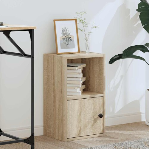 Regal za knjige boja hrasta 31x24x52 cm od konstruiranog drva - NOVO