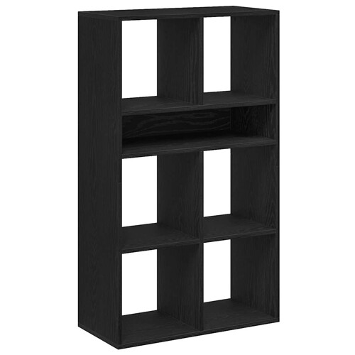 Ormarić za knjige crni 66x31x112 cm od konstruiranog drva - NOVO