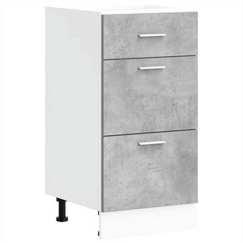Donji dio ormarića Beton sivi 40x46x81,5 cm Konstruirano drvo - NOVO