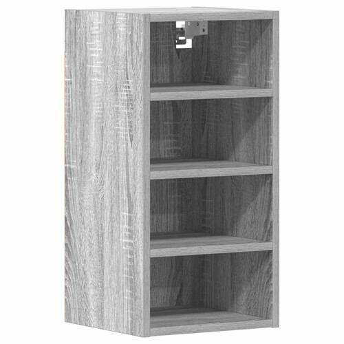 Viseći ormar sivi sonoma 30x29,5x60 cm izrađeno drvo - NOVO