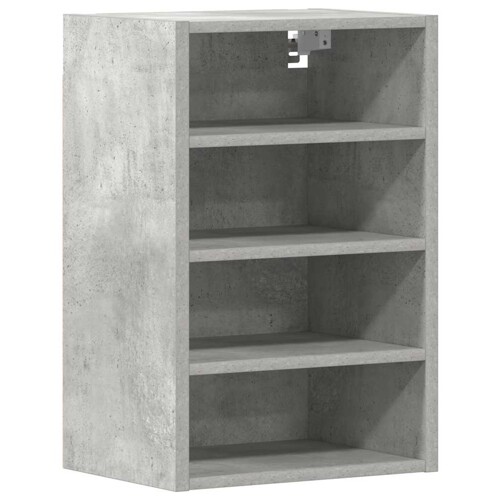 Viseći ormarić beton sivi 40x29,5x60 cm konstruirano drvo - NOVO