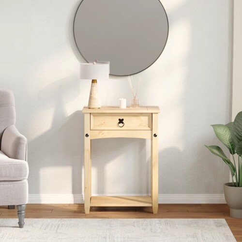 Konzolni stol Corona 55 x 35 x 73 cm od masivne borovine - NOVO