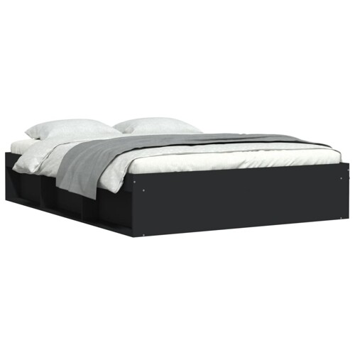 Okvir za krevet crni 140 x 190 cm - NOVO