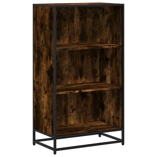 Ormar za knjige dimljeni hrast 60x35x107,5 cm konstruirano drvo - NOVO