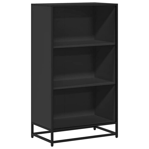 Ormar za knjige crni 60x35x107,5 cm izrađeno drvo - NOVO