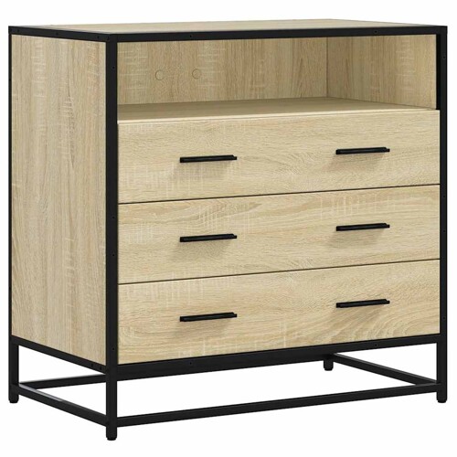 Ormar s ladicama sonoma hrast 70x41x70 cm konstruirano drvo - NOVO