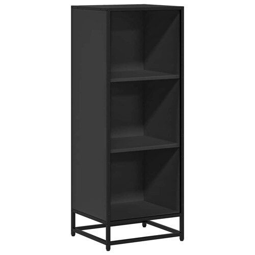 Ormar za knjige crni 40x35x107,5 cm izrađeno drvo - NOVO