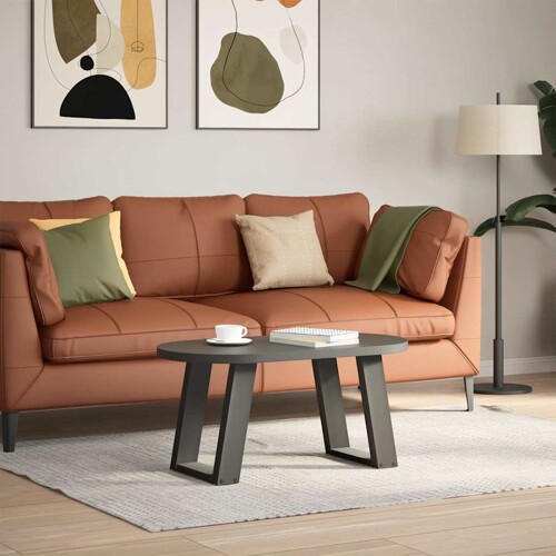Noge stolića za kavu U-oblika 2 kom antracit 28x(42-43)cm čelik - NOVO