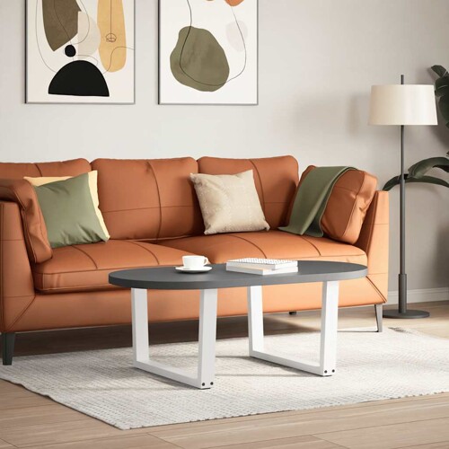 Noge za blagovaonski stol V-oblika 2 kom bijele 70x(42-43,3) cm - NOVO