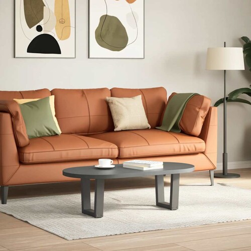 Noge blagovaonskog stola V-oblika 2 kom antracit 30x(30-31,3)cm - NOVO