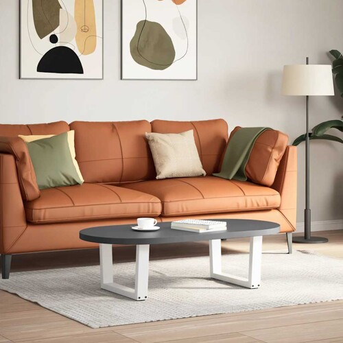 Noge blagovaonskog stola V-oblika 2 kom bijele 50x(30-31,3) cm - NOVO