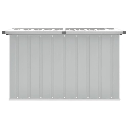Vrtna kutija za pohranu siva 109 x 67 x 65 cm - NOVO