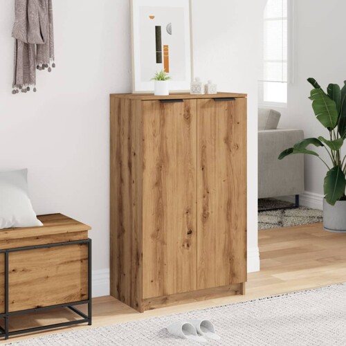 Ormarić za cipele boja hrasta 59x35x100,5 cm konstruirano drvo - NOVO
