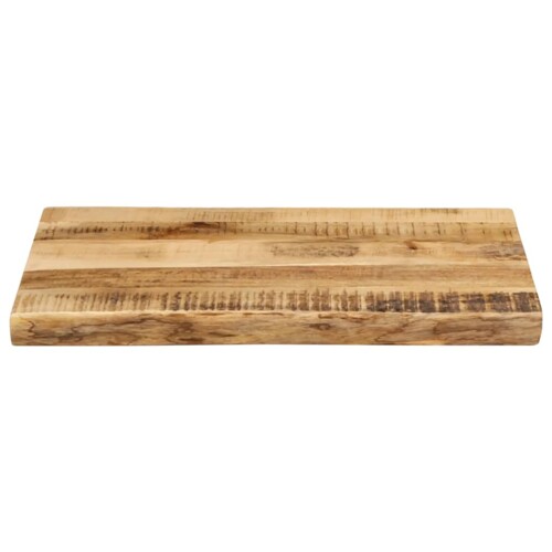 Stolna ploča sa živi rub 50x40x2,5 cm masivno grubo drvo manga - NOVO