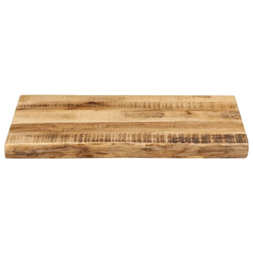 Stolna ploča sa živi rub 70x40x2,5 cm masivno grubo drvo manga - NOVO