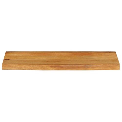 Stolna ploča sa živim rubom 90x40x2,5 cm od masivnog drva manga - NOVO