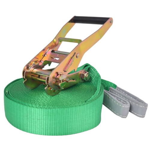 vidaXL Uže za Balansiranje 15 m x 50 mm 150 kg Zeleno