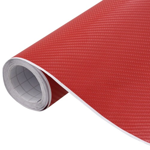 vidaXL Folije za automobil 2 kom 4D crvene 100 x 150 cm