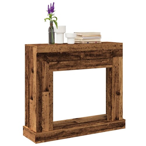 vidaXL Okvir za kamin boja drva 100x30x87,5 cm od konstruiranog drva