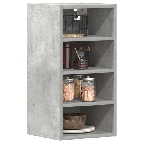 vidaXL Viseći ormarić “Riga” beton sivi 30x29,5x60 cm izrađeno drvo
