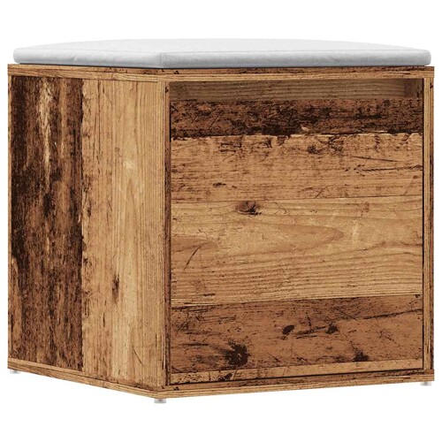 vidaXL Kutija Ladica staro drvo 40,5x40x40 cm konstruirano drvo
