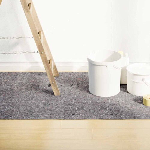 vidaXL Neklizajući slikarski flis 5055 cm 220 g/m² sivi