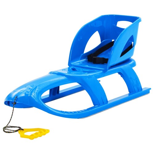 vidaXL Saonice sa sjedalom plave 102,5 x 40 x 23 cm od polipropilena