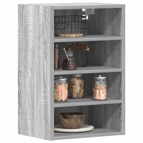 vidaXL Viseći ormar “Riga” sivi sonoma 40x29,5x60 cm izrađeno drvo
