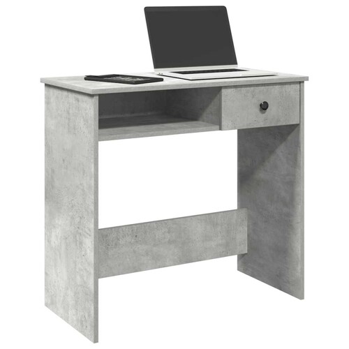 vidaXL Radni stol siva boja betonai 80 x 40 x 75 cm od iverice