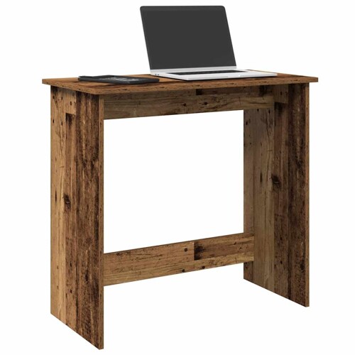 vidaXL Radni stol boja starog drva 80 x 40 x 75 cm konstruirano drvo