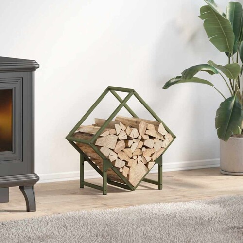 vidaXL Stalak za drva 50x25x50 cm hladno valjani čelik