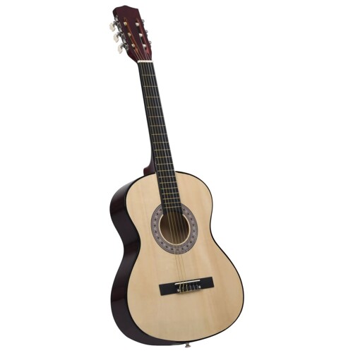 vidaXL Klasična gitara za početnike i djecu 3/4 36\\" od drva lipe