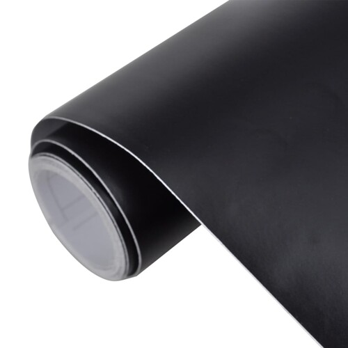 vidaXL Folije za automobil 2 kom mat crne 100 x 150 cm