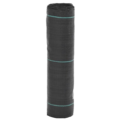 vidaXL Opna protiv korova crni 0,5 x 25 m PP