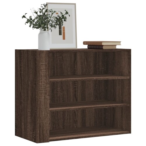 vidaXL Zidni ormarić smeđa boja hrasta 75x35x60 cm konstruirano drvo