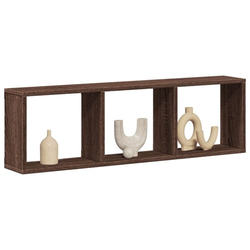 vidaXL Zidni ormarić boja smeđeg hrasta 100x16x30 cm konstruirano drvo
