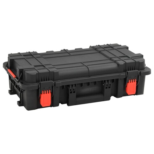 vidaXL Prijenosni kovčeg crni 56,5x34x16 cm od PP-a