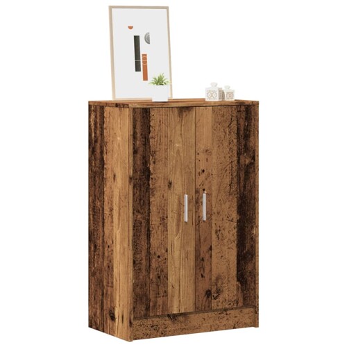 vidaXL Ormarić za cipele boja staro drvo 60x35x92 cm konstruirano drvo