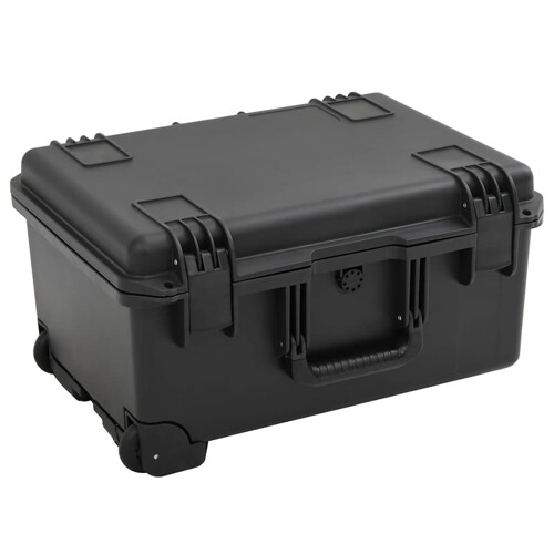 vidaXL Prijenosni kovčeg crni 54 x 41,5 x 29 cm PP