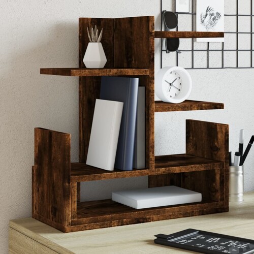 vidaXL Organizator za stol boja hrasta 49x20x52,5 cm konstruirano drvo