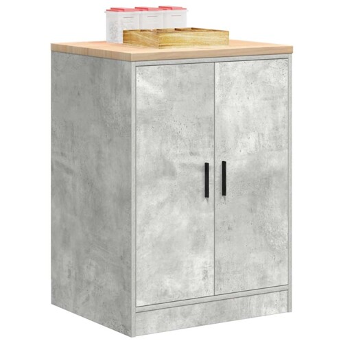 vidaXL Garažni ormar za odlaganje 60x51x85 cm masivne borovine